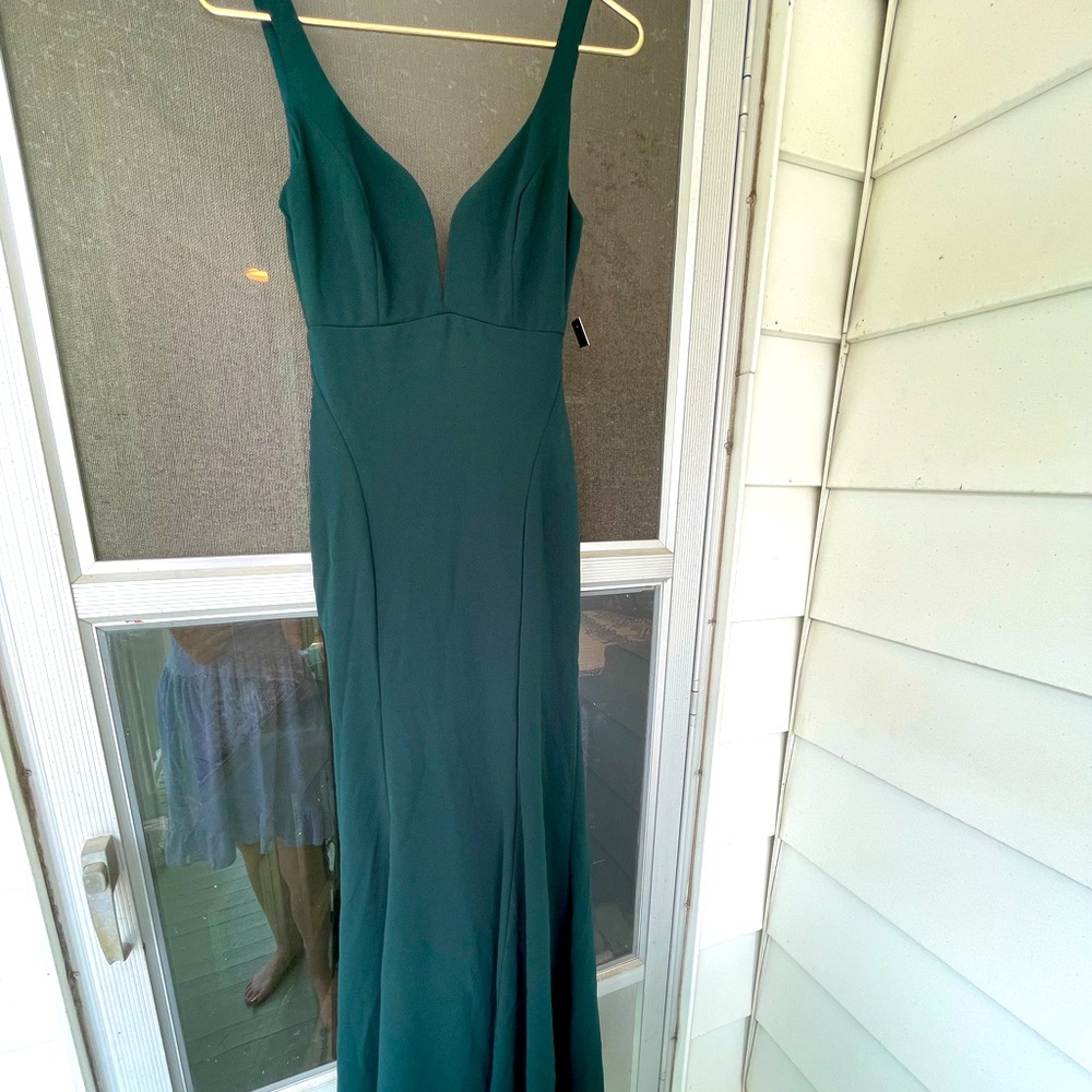 Lulu’s Green Cocktail Gown